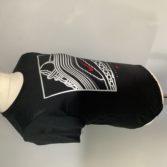 Nike Crew Neck T Shirt - Size S - Black & White - P2P 18” - Ninety Seven - Picture 2 of 7